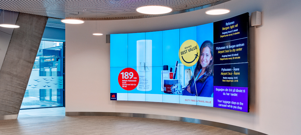 Digitale Werbebildschirme – Philips